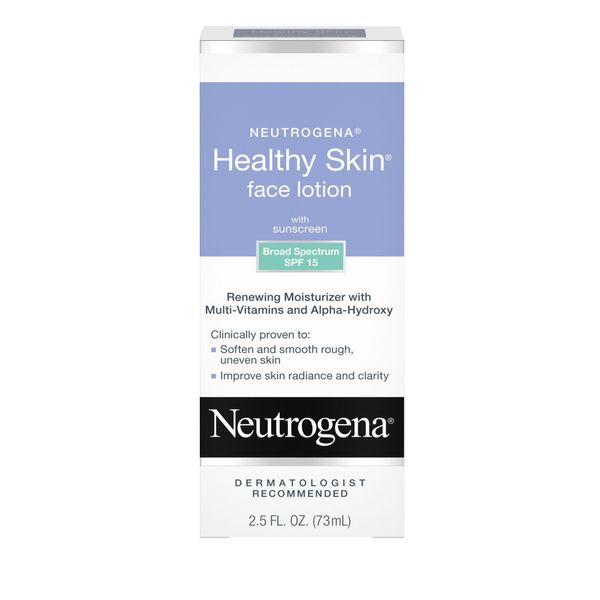 Neutrogena Healthy Skin Face Moisturizer Lotion With SPF 15