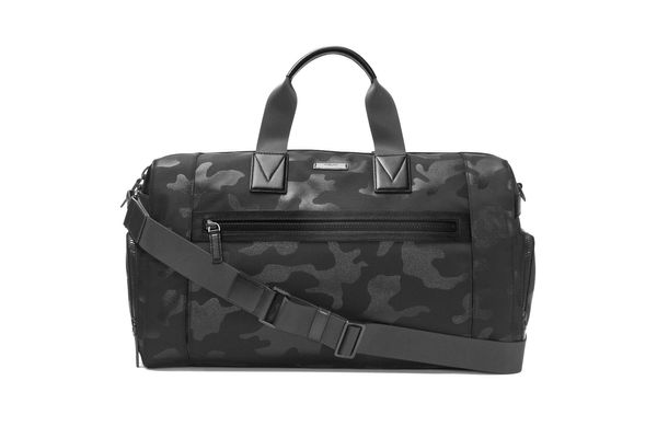 Michael Kors Parker Camouflage Nylon Gym Bag