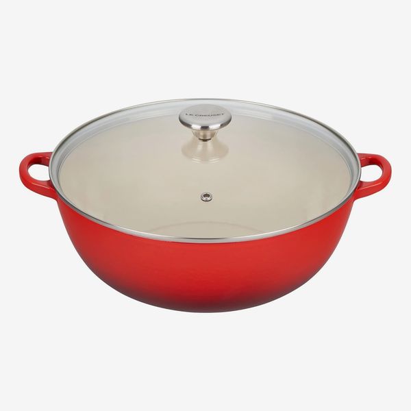 Le Creuset Enameled Cast Iron Chef's Oven with Glass Lid, 7.5 qt.