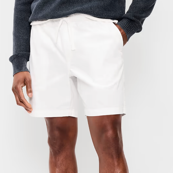 Old Navy Twill Jogger Shorts -- 7-Inch inseam