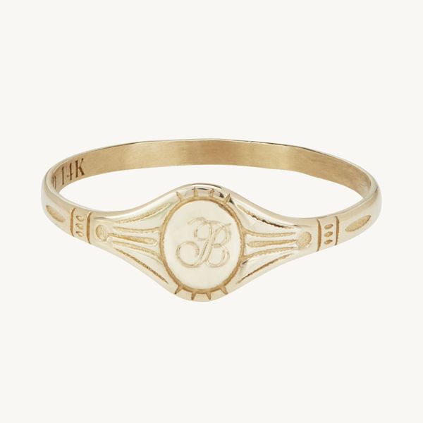 Catbird Baby Cygnet Gold Ring