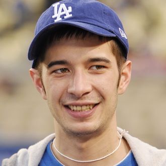 Celebrities At The Dodgers Game