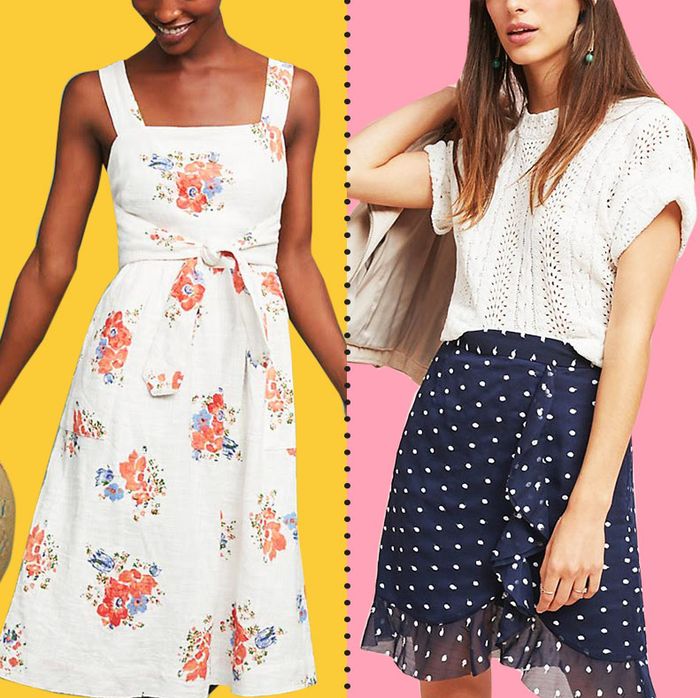 anthropologie summer school dress