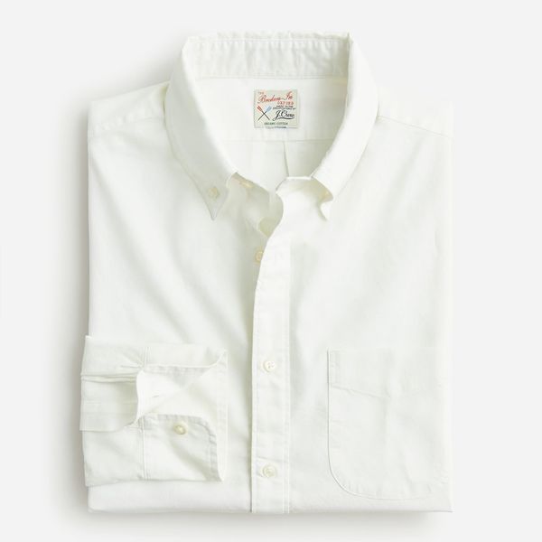 J.Crew Broken-In Organic-Cotton Oxford Shirt