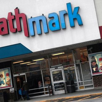 A person walks in to a Pathmark grocery store owned by the A&P grocery chain December 13, 2010 in New York City. 