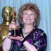 Brenda Fricker Holding Oscar