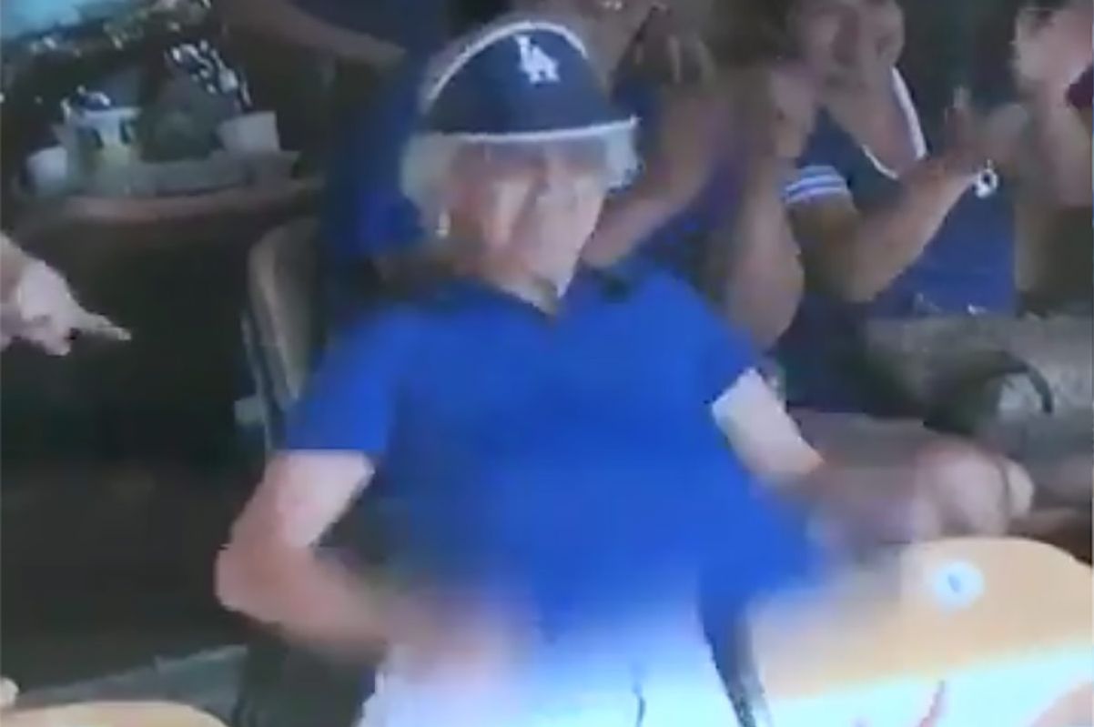 This Grandma Flashed Everyone at Dodger Stadium