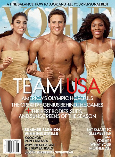 Ryan Lochte the Fourth Man to Ever Cover Vogue