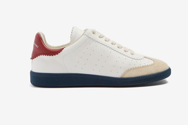 Isabel Marant Bryce Leather Low-Top Trainers