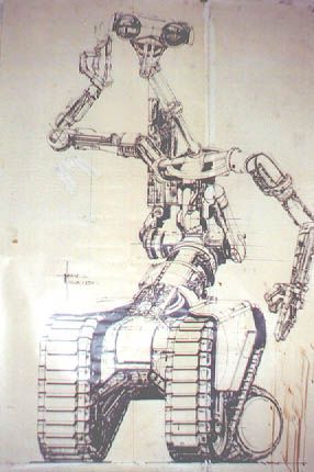 Syd Mead Short Circuit Robot  Official Syd Mead Website 2024