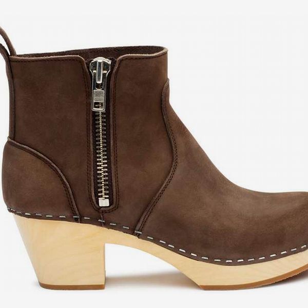 Swedish hasbeens zip it shearling clearance boots