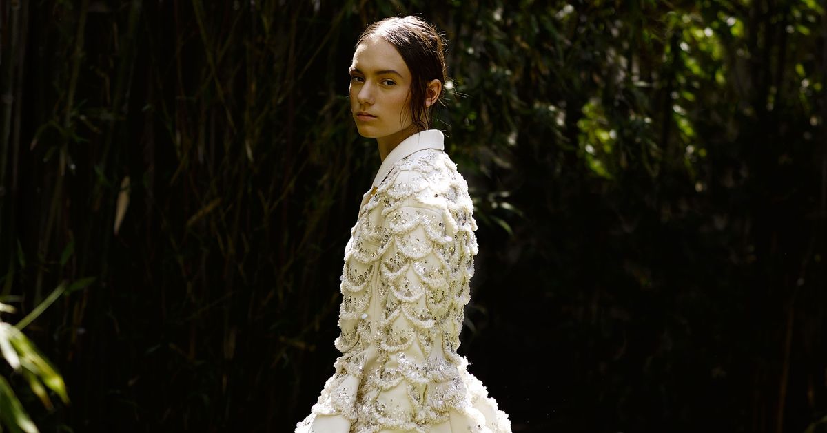 See Romantic Looks From Haute Couture in Paris
