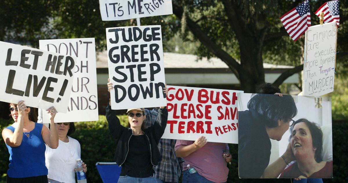 Remember When the GOP Was the Party of Terry Schiavo?