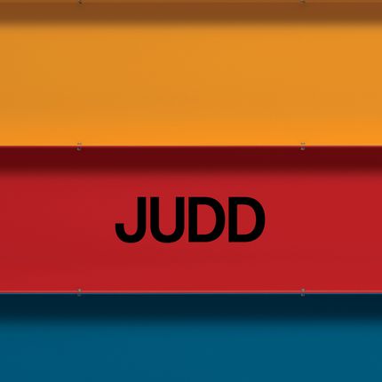 Judd utställningskatalog