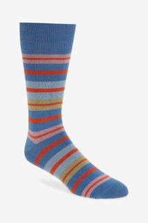Paul Smith Kean Stripe Cotton Blend Socks