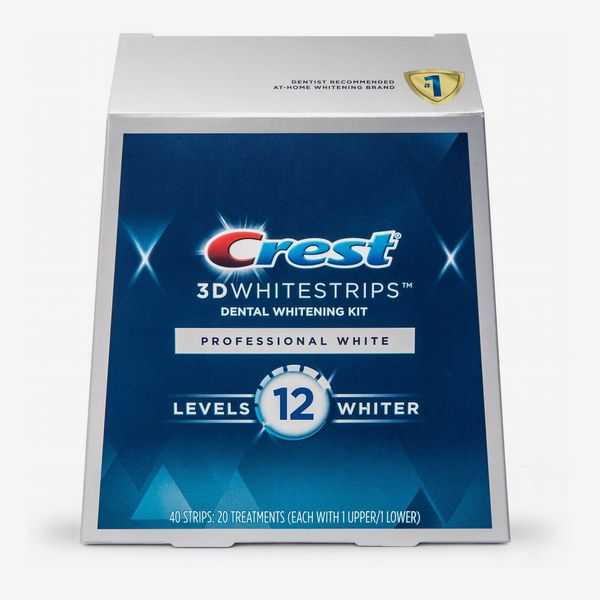 Crest 3D Whitestrips Professional White Teeth Whitening Kit Enamel Safe - 20ct