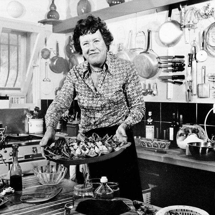 Julia Child, at her vacation home in Grasse, France, in 1978.