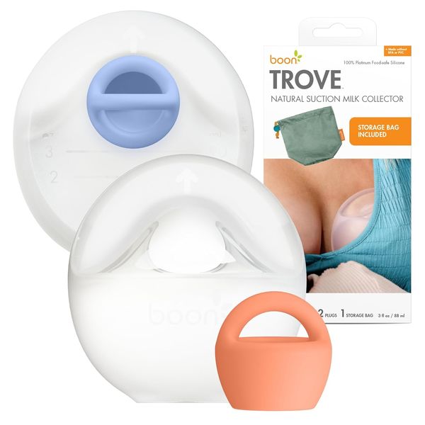 Boon Trove Silicone Manual Breast Pump Set