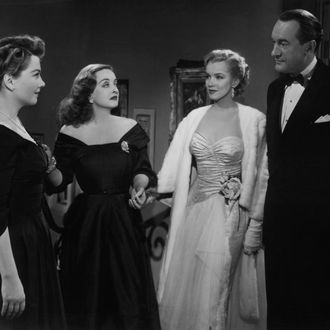 Marilyn Monroe And George Sanders In 'All About Eve