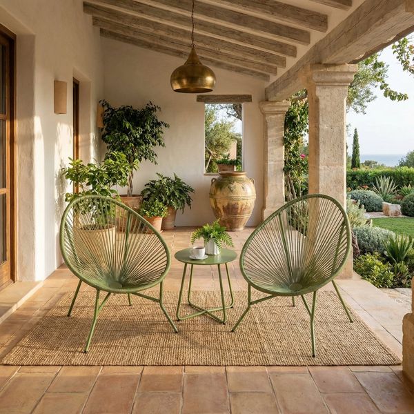 Ebern Designs 3 Piece All-Weather Patio Furniture Set