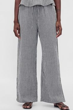 Gap Factory Pull-on Gauze Side Slit Pant