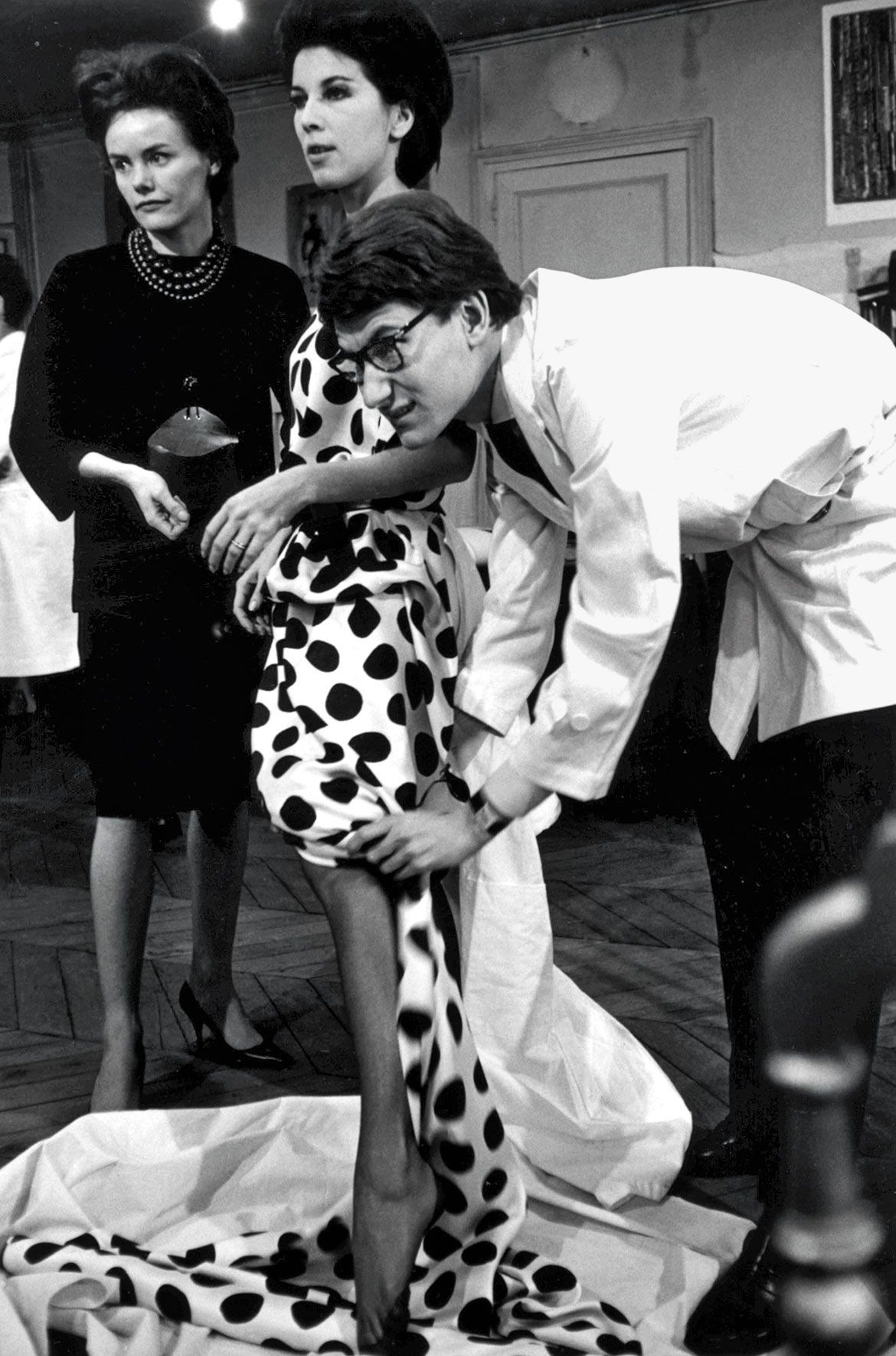 Photos: Inside Yves Saint Laurent's First and Last Shows