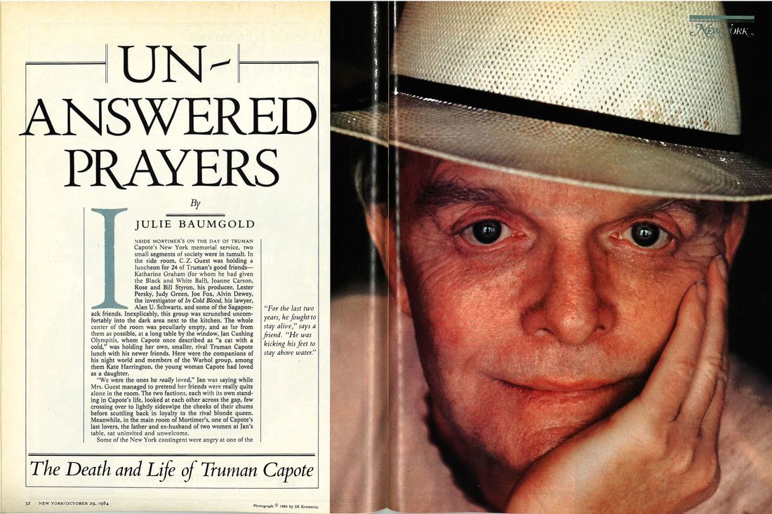 The Death and Life of Truman Capote