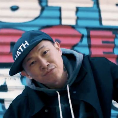 MC Jin in his campaign video for Andrew Yang.