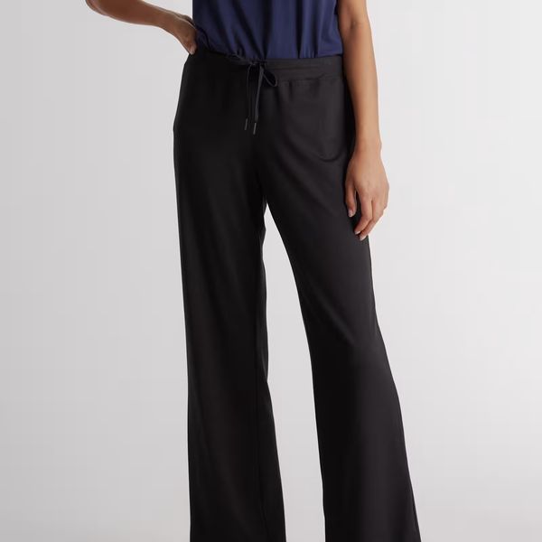 Quince Flowknit Wide Leg Pants