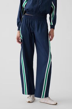 Gap × Malbon Textured Poplin Barrel Track Pants