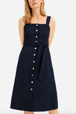 Everlane The Cotton Weave Picnic Dress