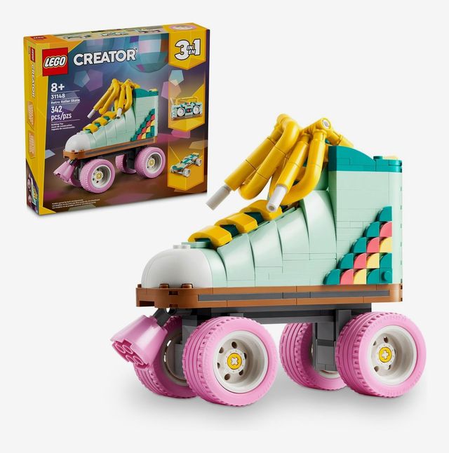 LEGO Creator 3 in 1 Retro Roller Skate Building Kit