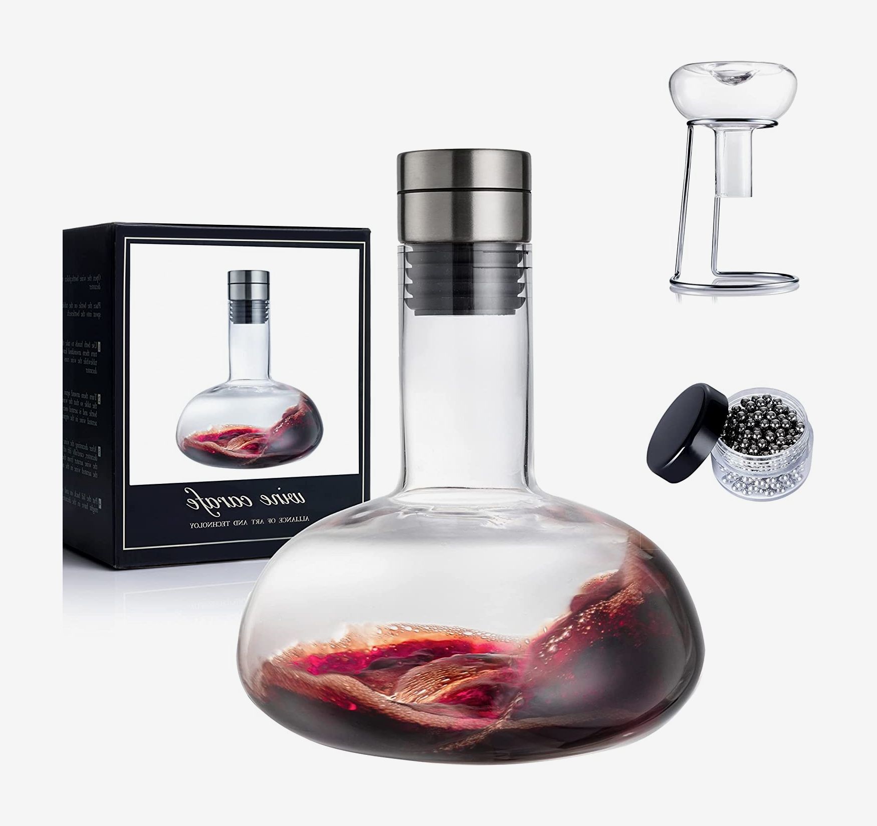 Soiree Home In Bottle Wine Aerator - Silvadore Brands