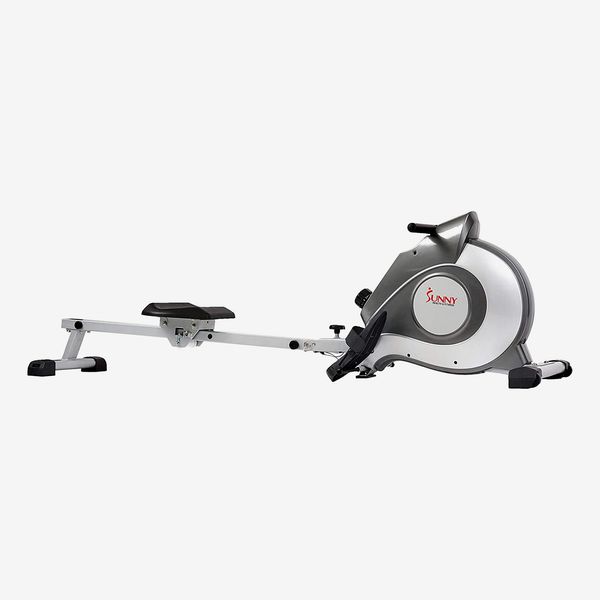 Sunny Health & Fitness Magnetic Rowing Machine Rower with LCD Monitor