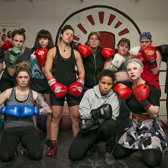 The Toronto Newsgirls Boxing Club.