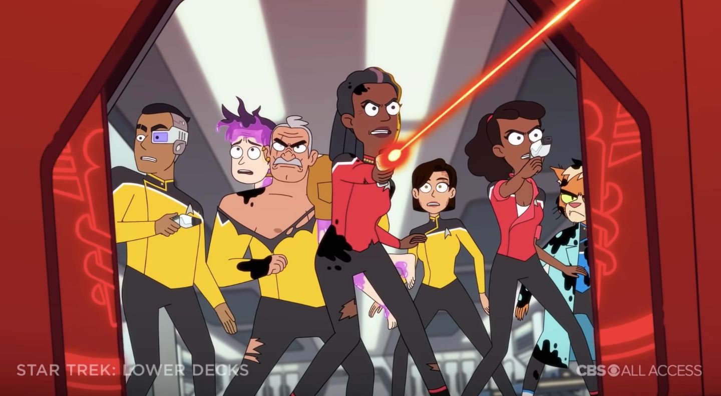 CBS All Access Debuts Animated Star Trek Lower Deck Trailer