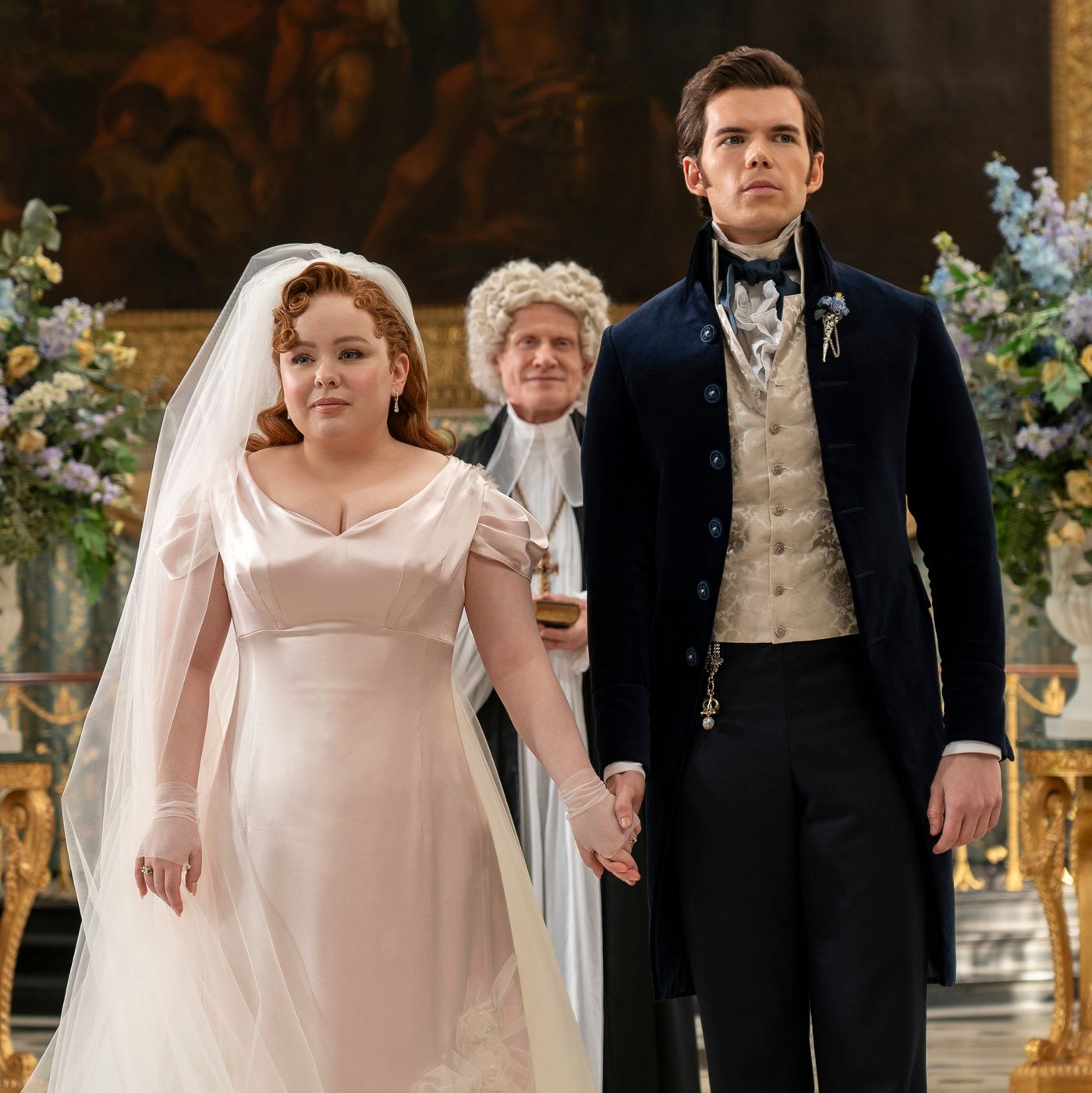 Why Is Penelope’s ‘Bridgerton’ Wedding Dress Pink?