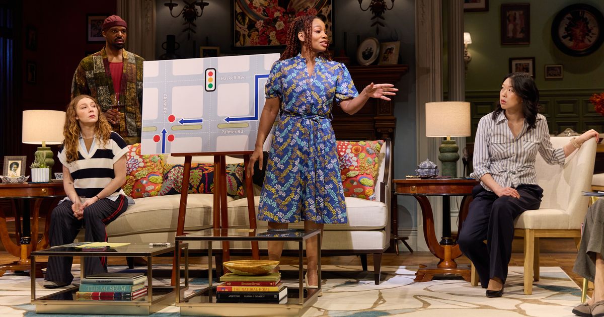 In The Balusters, the Trash Cans Are All Neatly Lined Up