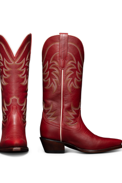 Tecovas The Annie Cowgirl Boots - Scarlet