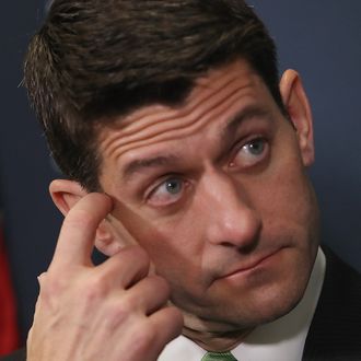 House Speaker Paul Ryan And GOP Leadership Address The Media After Conference Meeting