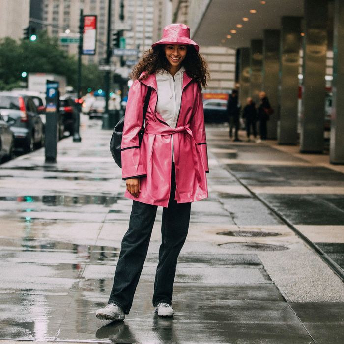 Fashion Coats Heavy Raincoats Only Heavy Raincoat pink casual look 