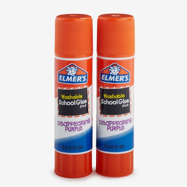 Elmer's Disappearing Purple Washable School Glue Sticks