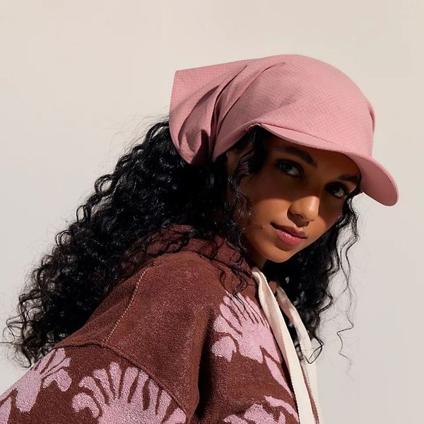 Free People Scarf Baseball Hat
