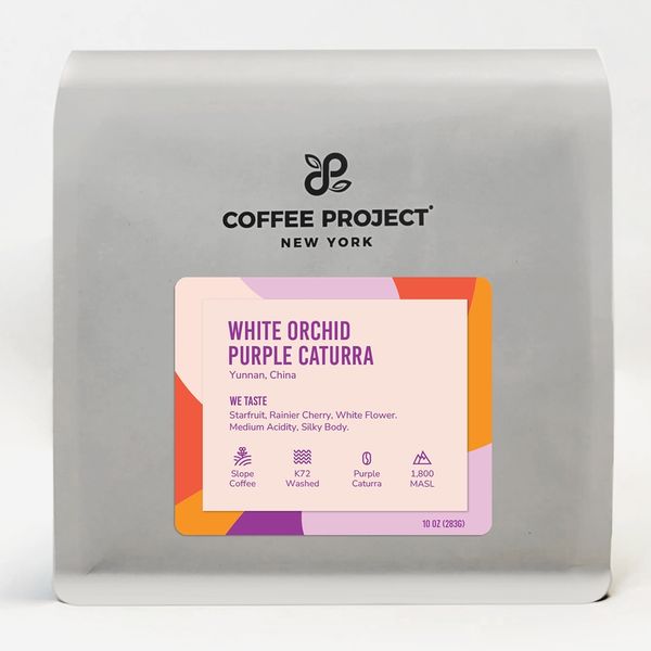 Coffee Project NY China White Orchid Purple Caturra