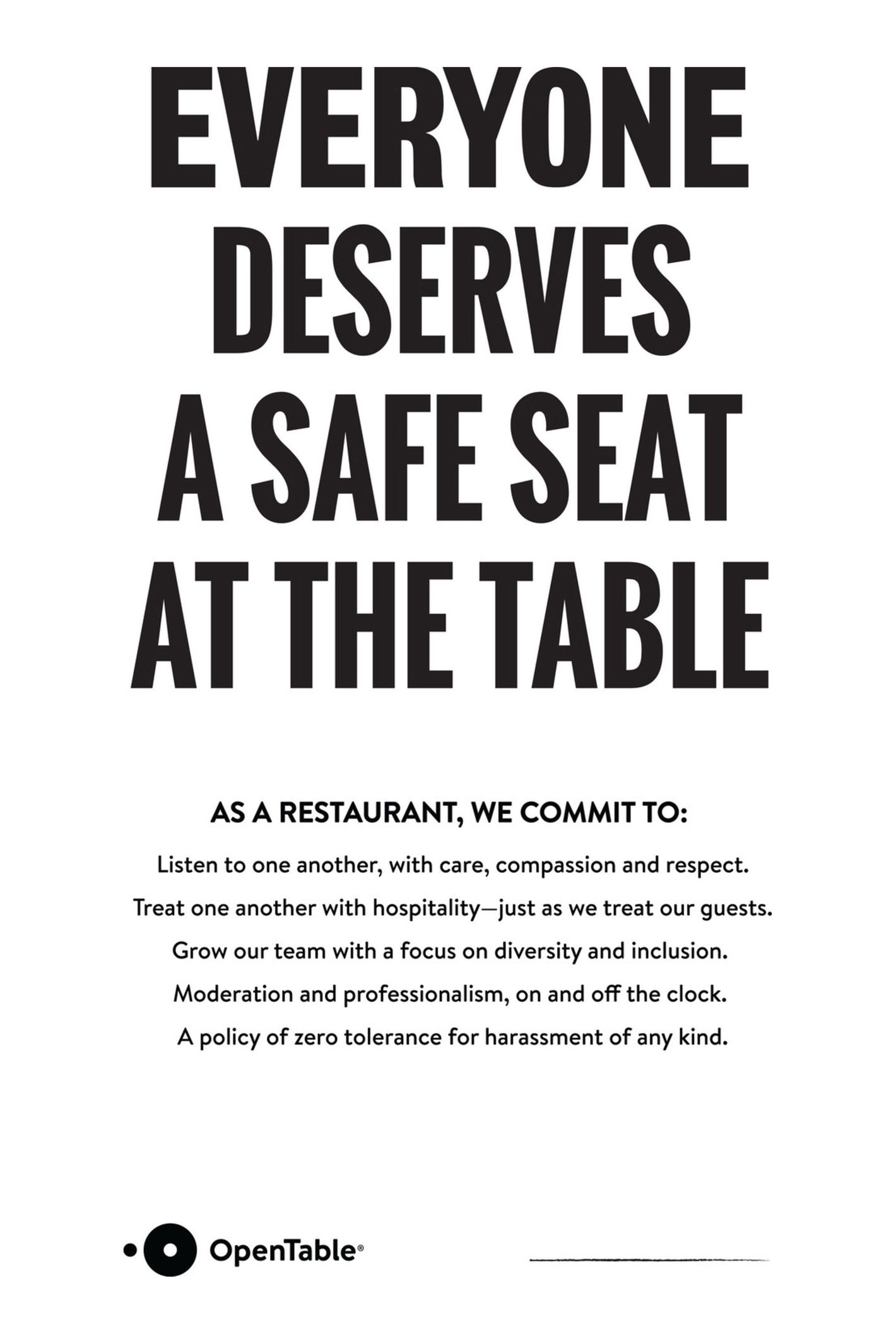 OpenTable's New Campaign Promotes Safe Dining, New Features