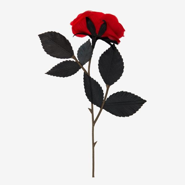 Undercover Red & Green Rose Pin