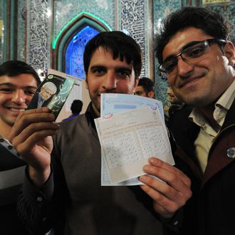 Iranians Vote In Parliament And Assembly Of Experts Elections