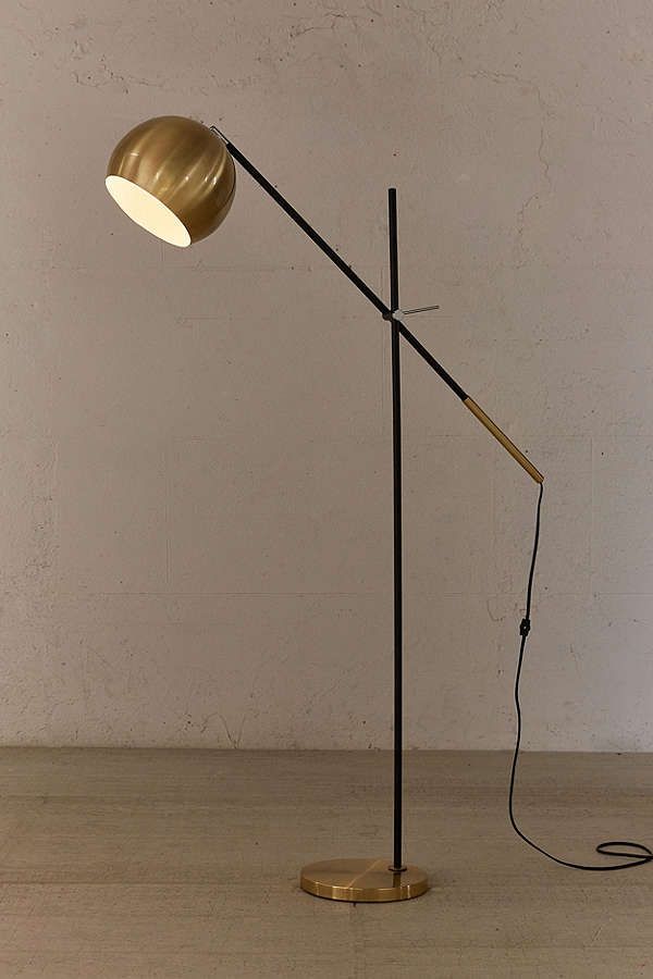 Culver Brass Floor Lamp