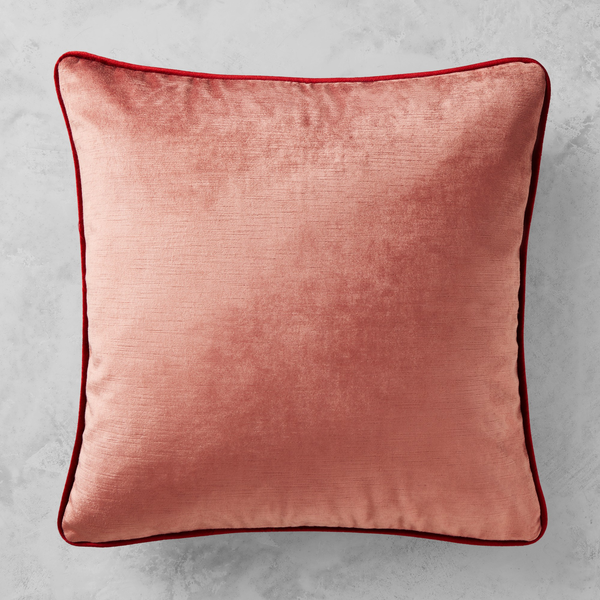 Williams Sonoma Signature Velvet Pillow Cover - Rosewood
