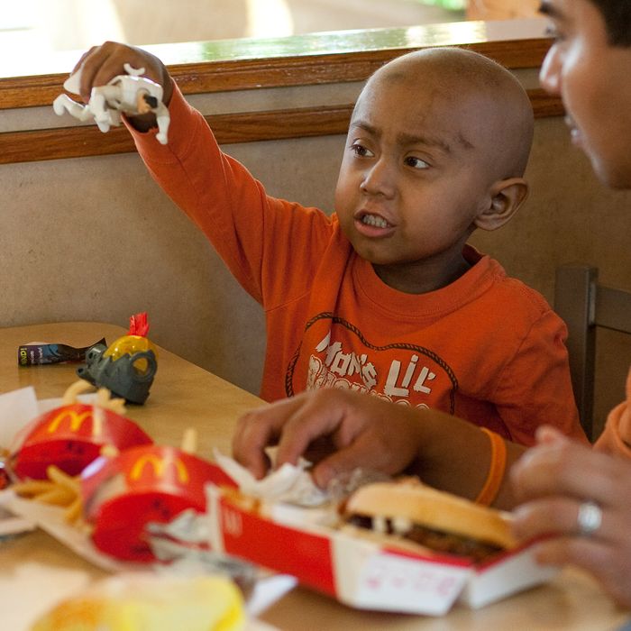 The toy is the most important part of any Happy Meal.